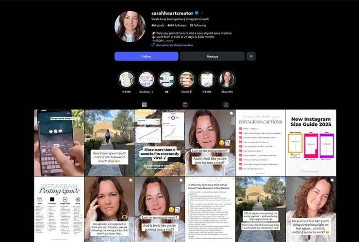 Sarah Heart-Creator’s Instagram Machine - From Zero to 100K in 21 Days