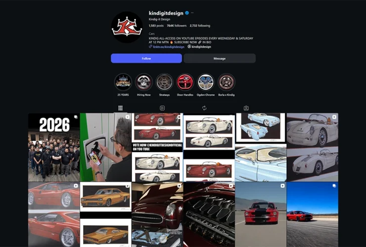 Kindig-It Design Instagram Review